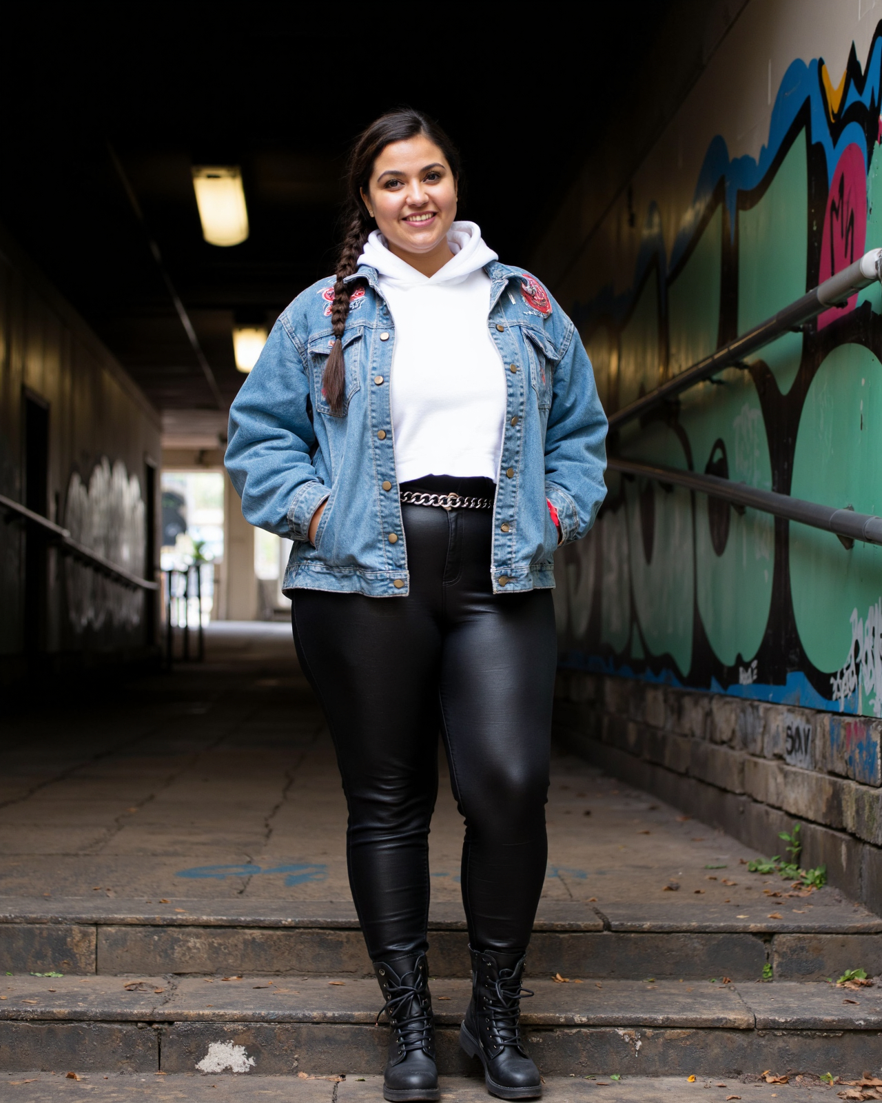 Template example Streetwear 5 (female)